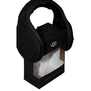 NWT UGG MEN'S WOMEN'S SHEARLING EAR MUFFS BLACK